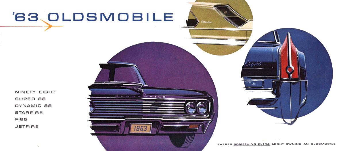 1963 Oldsmobile Motor Cars Brochure Page 12